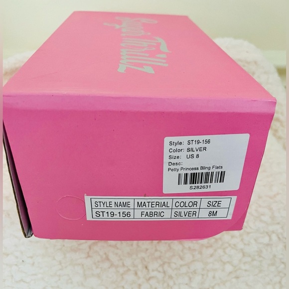 NIB Dolls Kill Sugar Thrillz Petty Princess Bling Flats w/ Criss Cross Buckle - Picture 15 of 17